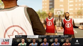 NBA Live 16 Pro-Am Summer Circuit Gameplay - FINAL Game at Rucker! NBA Stars Defend Their Court