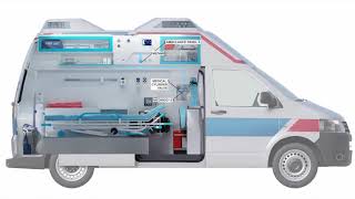 Ambulance car focused on product description | GCE Healthcare