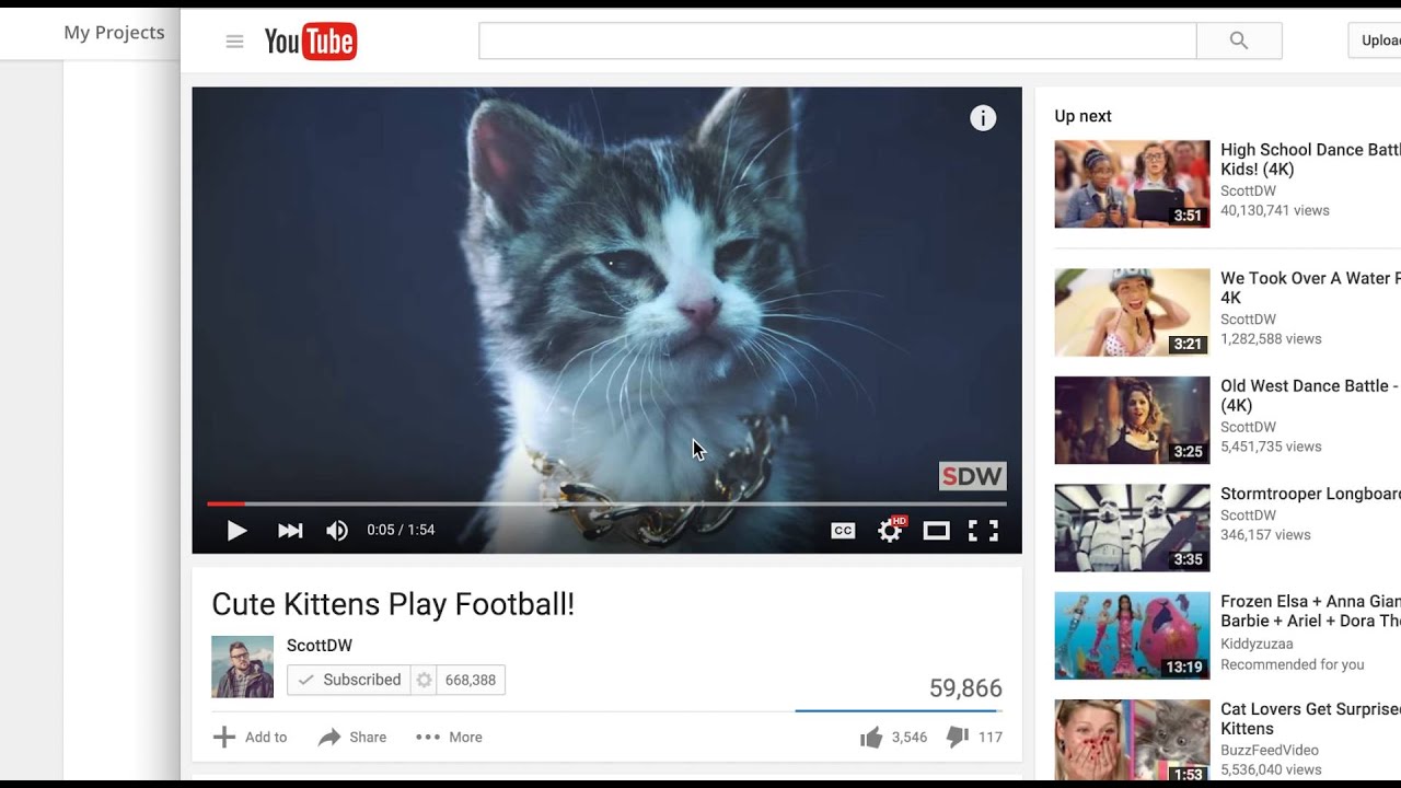 Create A Project In Filmfreeway Youtube