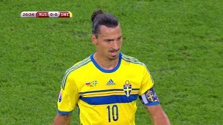 Zlatan Ibrahimovic vs Russia (Away) 15-16 HD 1080i by Ibra10i