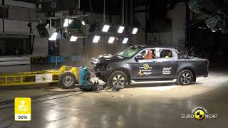 Euro NCAP Crash & Safety Tests of Isuzu D-MAX Crew Cab 2022