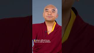 "Meditate in the morning, on your bed" - Mingyur Rinpoche