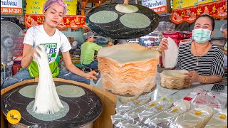 Most Amazing Magical Roti Making Skills In Bangkok l Thailand Street Food