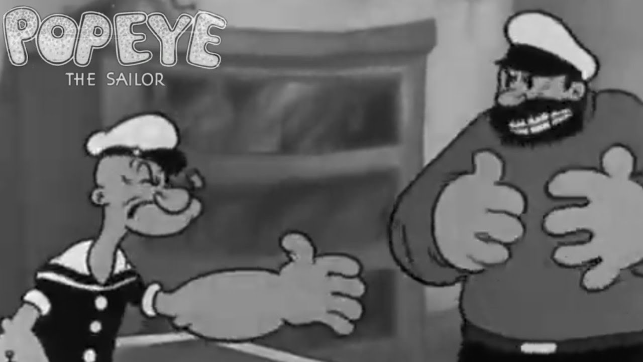 Can You Take It 1934 Fleischer Studios Popeye Cartoon Short Film Review