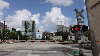 FEC Train 202 through West Palm Beach, FL