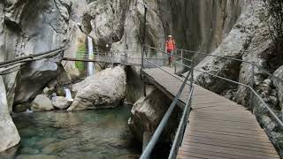 Внутри каньона Сападере. Увлкательная поездка. Турция. Inside Sapadere Canyon  exciting ride. Turkey