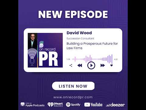 Building a successful future for law firms with succession advisor David Wood