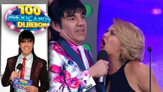 Itatí Cantoral le grita ¨Maldito liciado¨ al Vítor | 100 Mexicanos dijieron