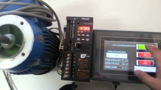 Teco S310 ve Samkoon HMI Kontrol