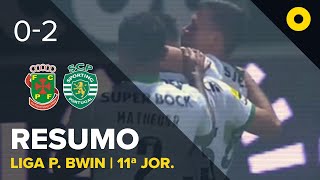 Resumo: Paços de Ferreira 0-2 Sporting - Liga Portugal bwin | SPORT TV
