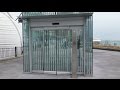 Awesome Full Glass Hydraulic Elevator at Navy Pier in Chicago, IL.