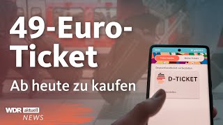 49-Euro-Ticket ab Mai: Jetzt schon kaufen? | WDR Aktuelle Stunde