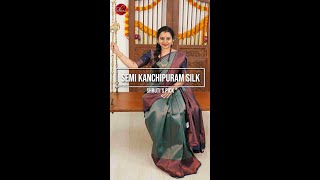 Semi Kanchipuram Silk Sarees ₹1099-1499