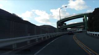 [drive japan]国道414号線 河津七滝ループ橋上り(Route414 Kawazu)