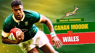 Springboks Star: Canan Moodie's Brilliant Performance | Wales Vs South Africa 2023