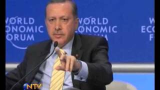 Davos'ta Tayyip Erdoğan ve Şimon Perez Tartışması