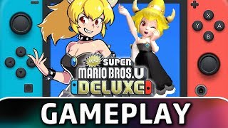 New Super Mario Bros. U Deluxe | Bowsette MOD Gameplay