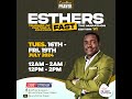 ESTHER'S FAST - MARATHON EDITION WITH PASTOR JEFFREY QUAYSON || SIXTH WEEK || DAY ONE ||17-07-2024