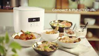 The Healthier Way to Cook Smarter! Buffalo Mini Smart Cooker!