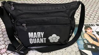 【雑誌付録】MARY QUANT special package ver.  MARY QUANT　6ポケットショルダーバッグ （ファミリーマート限定商品）