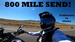 California to Idaho on my Africa Twin, Iron Butt Challenge