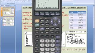 Mathematical Modelling With Exponential and Logarithmic Equations