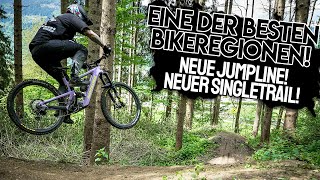 DIESE MTB-REGION MUSST DU KENNEN! Die erste Jumpline außerhalb eines Bikeparks | Region Villach