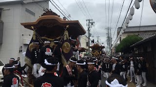 令和元年　和泉市信太・幸地区　後宮午前曳行