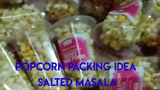 Popcorn business ll home made ll popcorn Caramel ll small business ideas ll Packing Idea ll popcorn