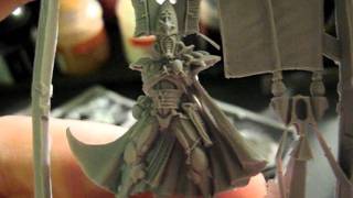 Eldar Autarch with Power Weapon -- unboxing -- FINECAST !!!