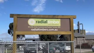 THE WORLDS ONLY COMMERCIAL RADIAL TIMBER MILL