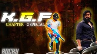 K.G.F CHAPTER -2 SPECIAL SYNC MONTAGE || BEST FREE FIRE BEAT SYNC || FASTEST BEAT