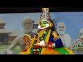 Kathakali -- Duryodhana Vadham - 7 - Doothu - Kalamandalam Adithyan