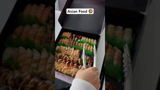 Asian Food 🥘 #asian #mouthwatering #foodie #canada #sushi #trendingshorts #vida #snow #hungry