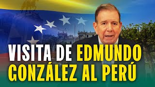 Edmundo González llega a Perú: Venezolanos se reunirán con líder opositor en Plaza San Martín