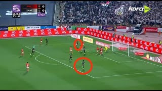 هدف بن تايج بعد عمل مكرر من لعيبة الزمالك