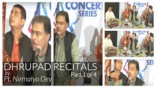 Dhrupad Rectails by Pt. Nirmalya Dey- Part 1 of 4 | HCL Concerts