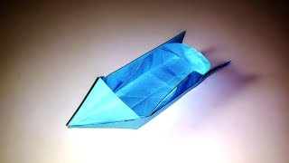 Paper Speed Boat/ How to Make a Paper Speed Boat? Origami. By: AB Art & Craft School
