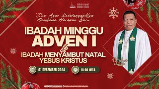 [LIVE] Ibadah Minggu Malam & Ibadah Menyambut Natal Yesus Kristus - 01 Desember 2024