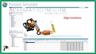 How to Robot Align Locations | PROCESS SIMULATE