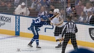 David Backes vs Nazem Kadri Oct 15, 2016