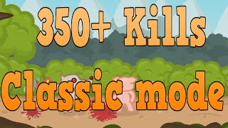 Over 350 kills on Iron Snout classic mode