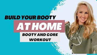 10 MINUTE Beginner Booty and Core Workout with ankle weights