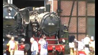 Dampftage 2009 im Eisenbahnmuseum Böckingen - Eindrücke von den Loks und dem Gelände