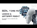 Real-Time AI WhatsApp & Voice Agent (Agentic) Demo | Built with RAG, OpenAI, Twilio, LangChain
