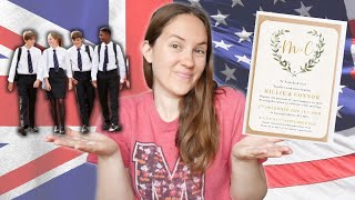 British WEDDING Weirdness and Americans HATE Gap Years?! // UK vs USA Differences!