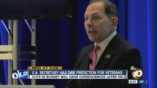 VA secretary has dire prediction for veterans