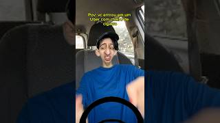 Pov: você entrou em um Uber com cheiro de cigarro