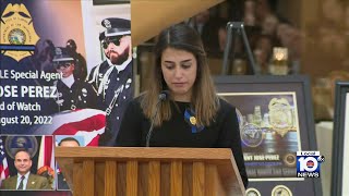 FDLE special agent's service held at St. Kevin Catholic Church