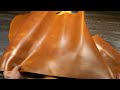 horween bright orange cavalier 5 6oz